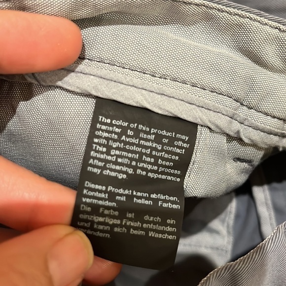 Hugo Boss Slim Fit Short Size 34R Stretch Grey - Picture 12 of 12